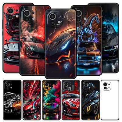 Handyhülle Cover für Xiaomi Mi 17 15 14 13 12 11 Ultra 15T 14T 13T 12T 11T Pro Lite 5G Weiches TPU Capas Cooles Sportauto Fundas Tasche