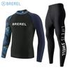 Mens Long Sleeve Rash Guard UV Protection Quick Dry Swimwear Snorkeling Surfing Diving Pool Spa