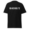 18436572 Gra Liczb Mały Duży Blok Chevy Samochód T-Shirt V8 Chevelle Vette SBC