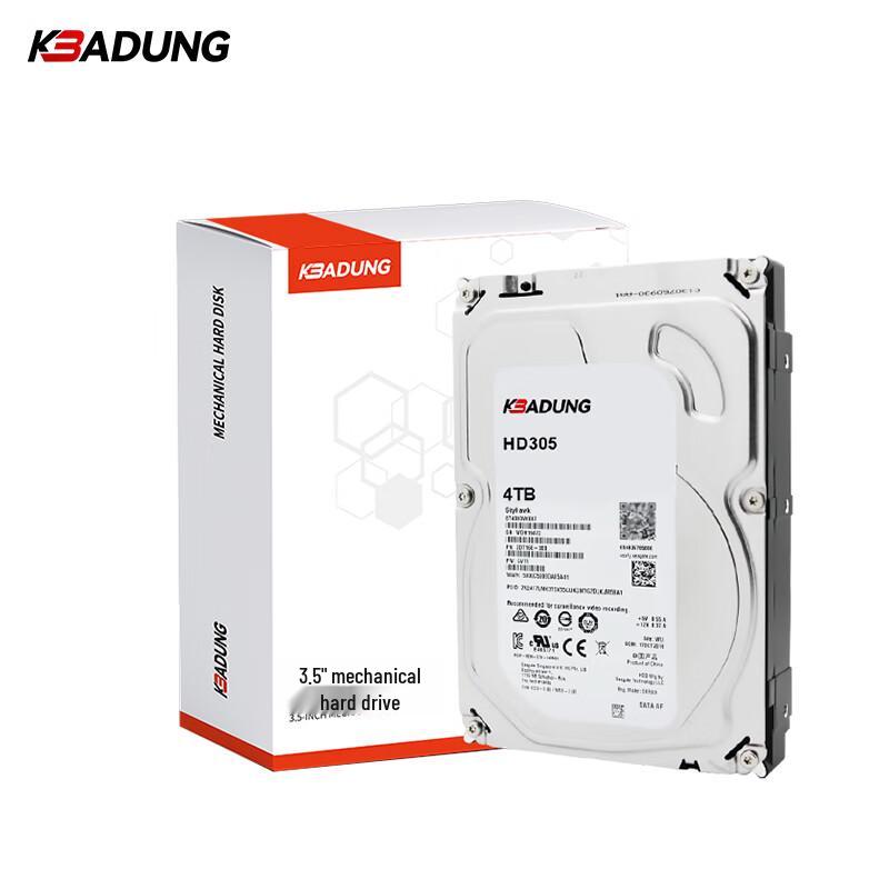 

Kebadung Enterprise 4TB 3.5 SATA 7200rpm Hard Drive
