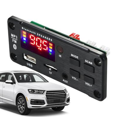 12V Автомобильная плата декодирования MP3 12V Плата декодирования с пультом управления Модуль контроллера Модификация Экран Дисплей Усилитель 5.0 Приемник Для