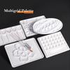 Bview Art 1pcs Palette for Painting, Daily Art Supplies for Art Students, Watercolor Paint Mixing Tray, Paint Palette