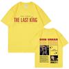Rapper Don Omar The Last King Tour Graphics T-shirts Men Women Hot Sale Short-sleeved Tshirt O-Neck Cotton Loose Clothing Unisex