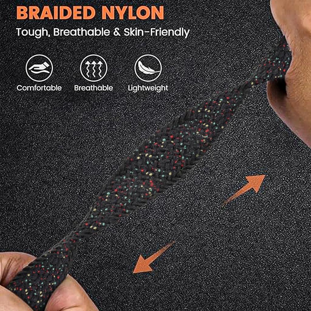 Parachute Band For Galaxy Watch 8/8 Classic 44mm 40mm Braided Wrist Replacement Belt Sport Bracelet Correa Galaxy Watch 8 Strap