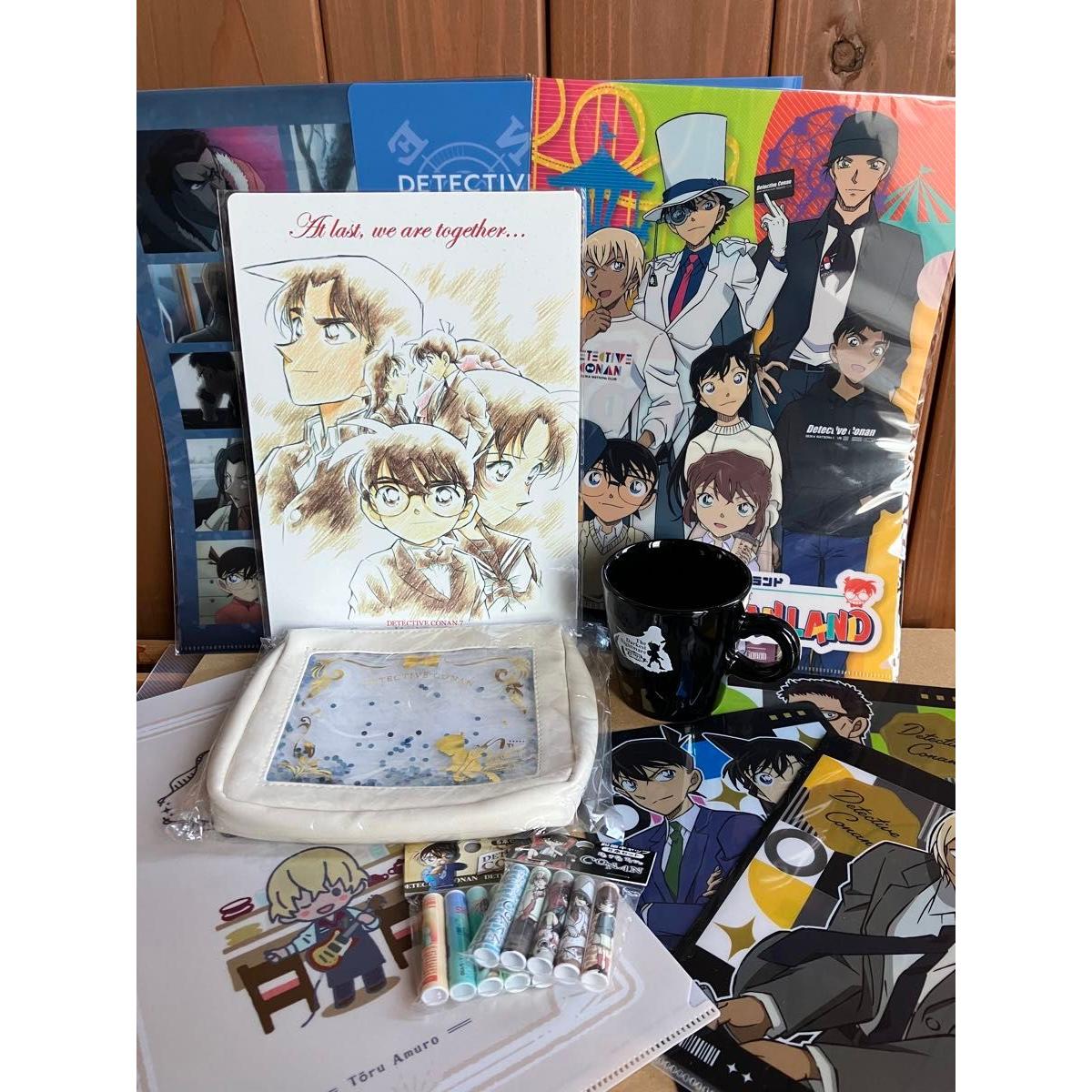 Used Detective Conan Goods Summary Pouch Clear File
