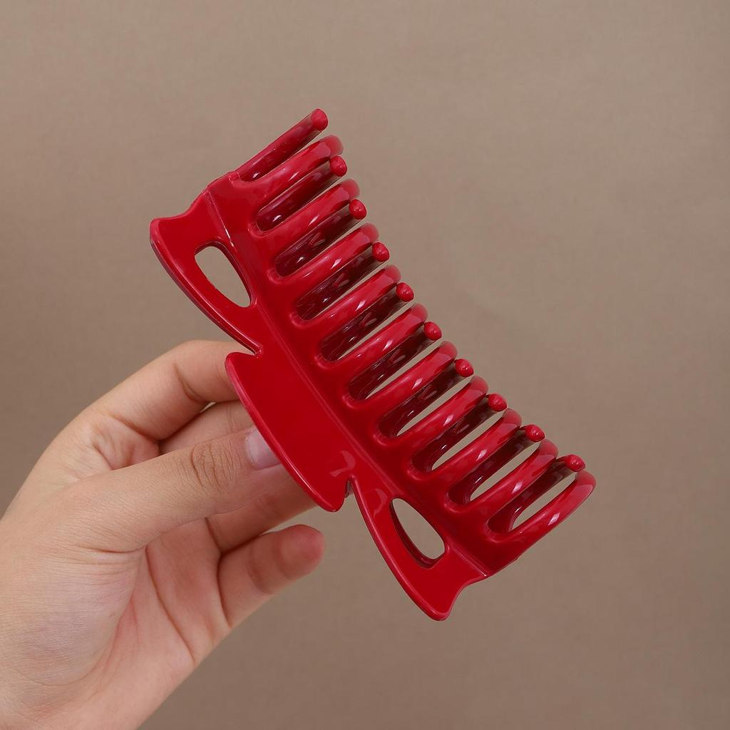 2025 Neue Silikon-Haarklammer Hai für Frauen - High-End-Stil, Koreanisch inspiriert, Design mit großem Volumen.