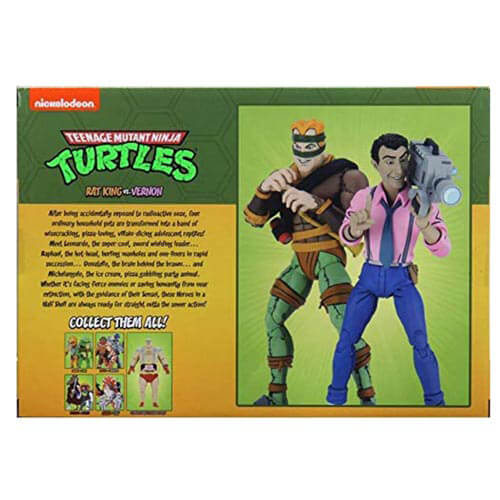 TMNT Råttkungen & Vernon 7" Actionfigur 2-pack
