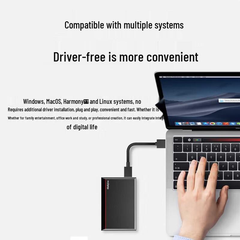 Lenovo Thinkplus UD100 USB 3.0 Portable External Hard Drive