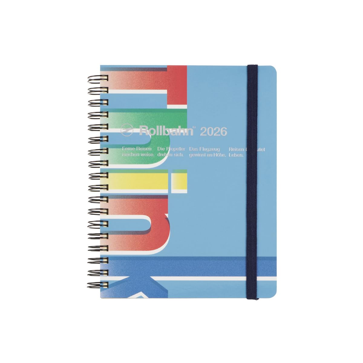 

[Delfonics Planner 2026 Edition / Starting October 2025] Rollbahn Word L Monthly Planner (Blue)