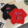 2026 New Summer Girls' Short-Sleeve T-Shirt - Stylish Children's Clothing Top