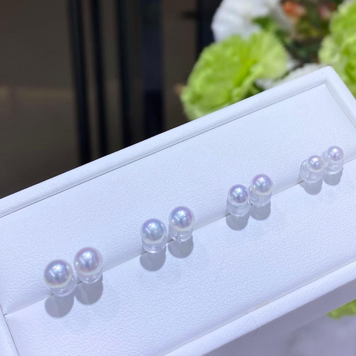 

Natural Freshwater Pearl Stud Earrings - 5-6mm, Simple & Versatile for Everyday Wear 5-6mm High Quality Freshwater