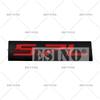 Car Styling 3D Metal Chrome Zinc Alloy Adhensive Emblem 4.0L 4.6L 4.7L 5.0L 5.3L 5.7L Body Trunk BHDTR Fender Badge Accessory