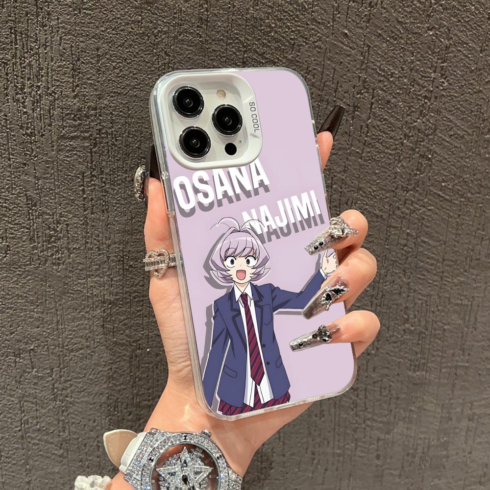 Anime Najimi Osana Mobile Phone Case for iPhone 17 16 15 14 13 12 11 X XR XS 8 7 Air Pro Max Plus White Translucent Cover