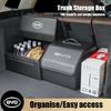 BYD Dedizierte Kofferraum Leder Aufbewahrungsbox Große Kapazität Box Für BYD Atto 3 Yuan Plus Han Tang EV F3 E6 Dmi Song F0 Qin Pro G3