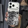 For Iphone 14 Pro Max Case Cool Realistic Leopard Silicone Cover For Iphone 15 17 13 Air 12 14 Plus 11 Soft Cover Funda