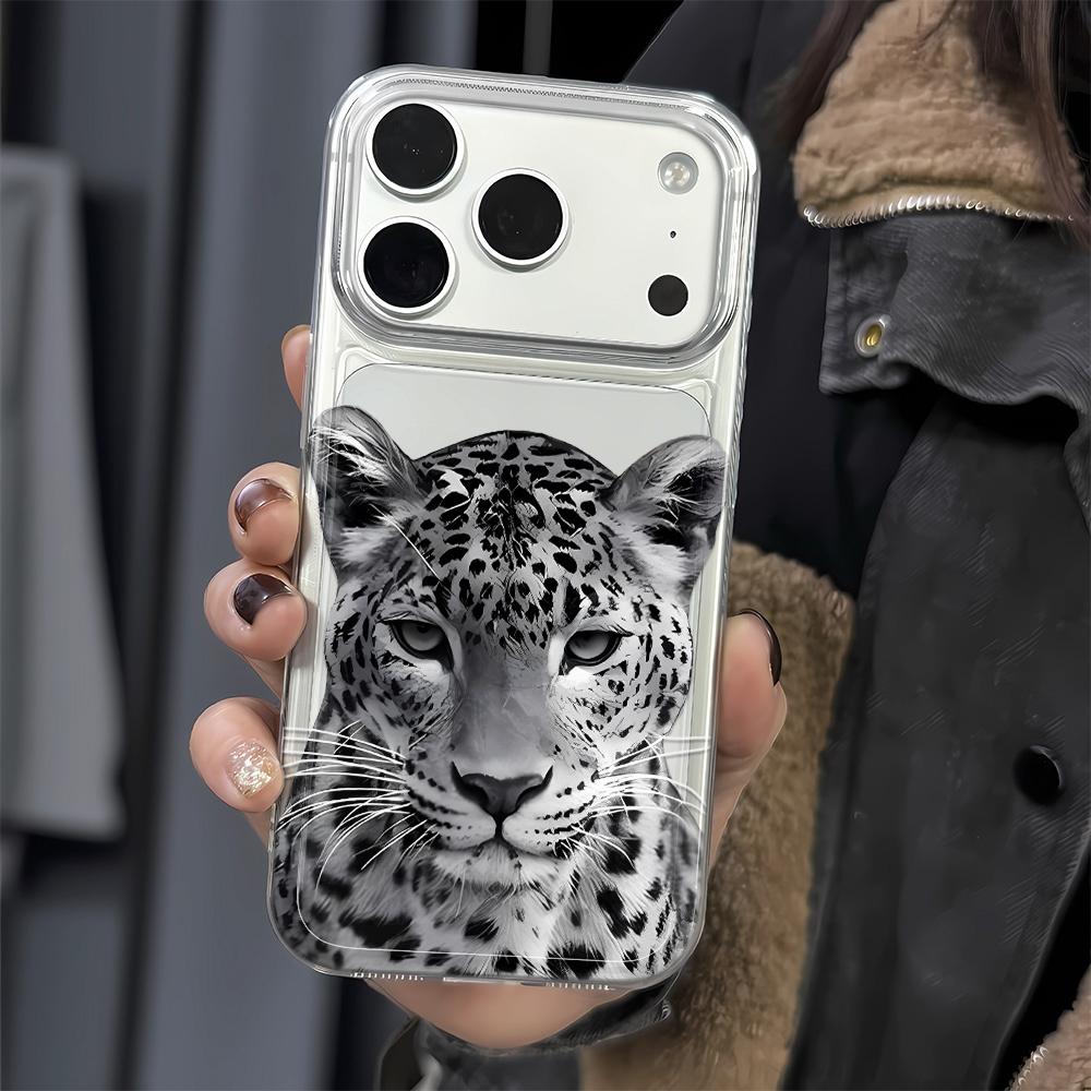 For Iphone 14 Pro Max Case Cool Realistic Leopard Silicone Cover For Iphone 15 17 13 Air 12 14 Plus 11 Soft Cover Funda