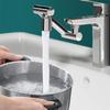 Mechanical Arm Faucet Spout Telescopic Multifunctional Extender Splash Proof Pressurized Mouthwash Hair Frother