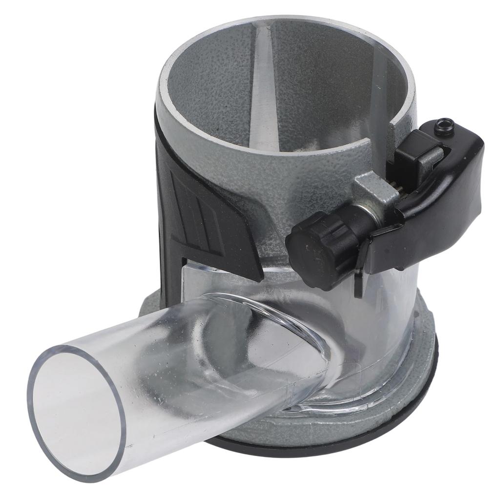 Dust Collection Wood Milling Cutter Base Plunge Router Base Seamless Splicing Shell Diameter 72MM Aluminum Alloy