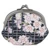 Ren Wallet Parent-Child Frame 14122.5cm Coin Purse Round 3.3 Sun Square 3.8 Retro Flower Chrysanthemum Cherry Blossom Grid Puffed Weave