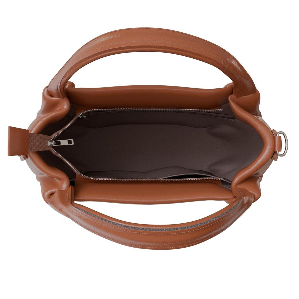 Elegante vegane Damen Handtasche aus Kunstleder mit Umhängefunktion