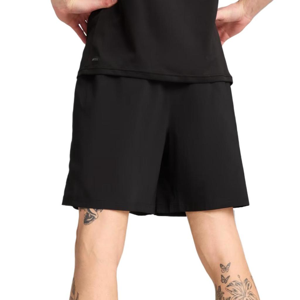 Puma Tad Essential Fashionable Versatile Soft Skin-Friendly Solid Color Quick-Dry Casual Shorts Men Shorts Black 527368-01