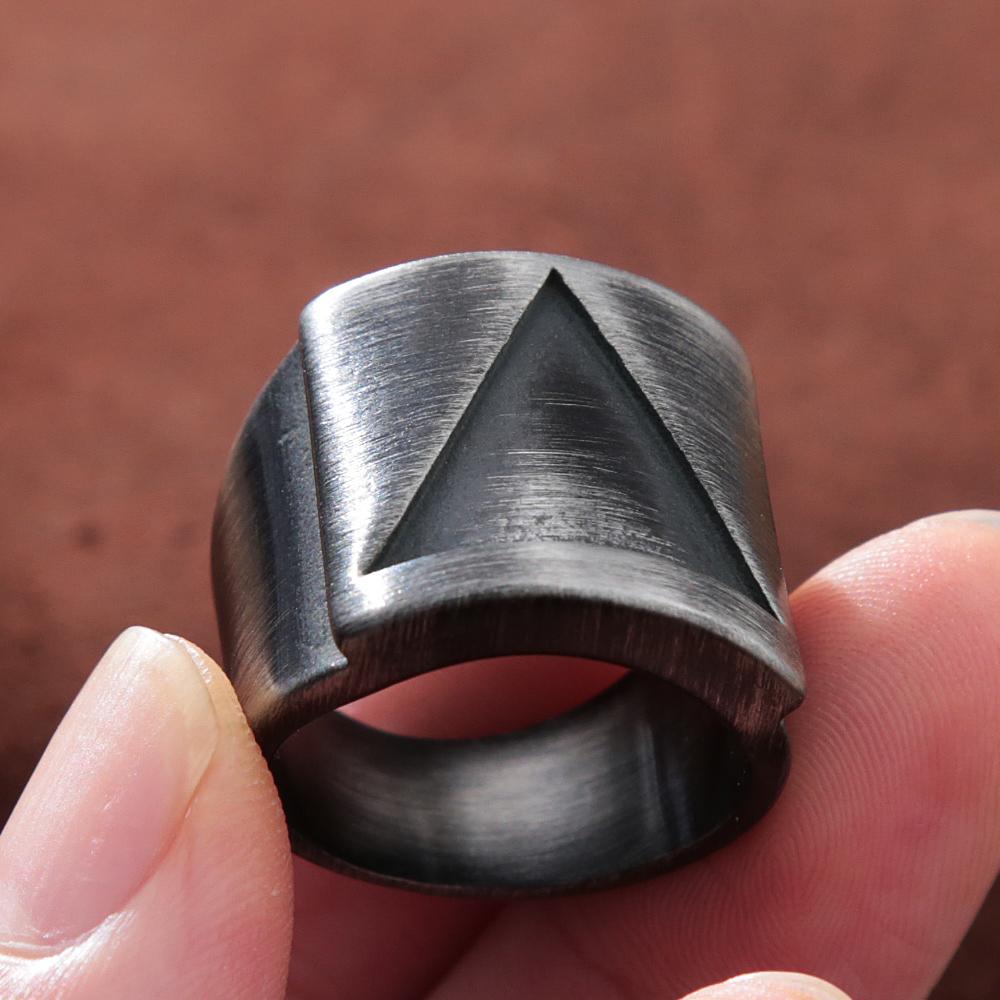 Anillos de Dedo Ankh de Acero Inoxidable Egipcio Para Hombres Mujeres Punk Hip Hop Anillo de Cruz Accesorios de Joyería de Moda Regalos