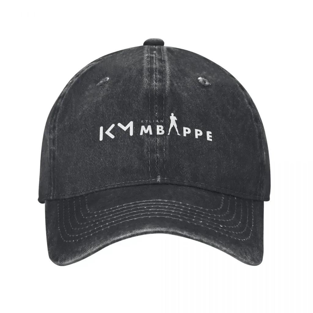 KM Mbappe Fotbalová Unisex Dámská Baseballová Čepice Fotbalová Opotřebovaná Praná Čepice Klobouk Módní Venkovní Letní Dárek Sluneční Čepice