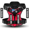 Oxford Working Dog Harness Reflective Medium Large Dog Vest Harness with 5 PCS Patches WD Harness Pet Dog Accessories