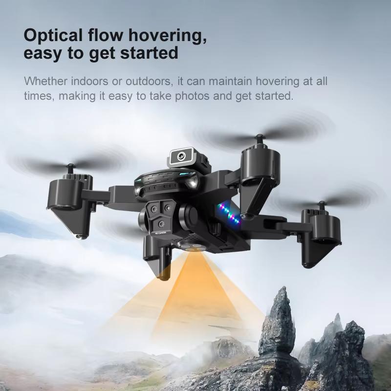 KY605s HD Three Cameras Drones with Screen RC 360°Rolling Obstacle Avoidance 50x Zoom GPS WIFI 15Min ESC EIS Brushless FPV Drone