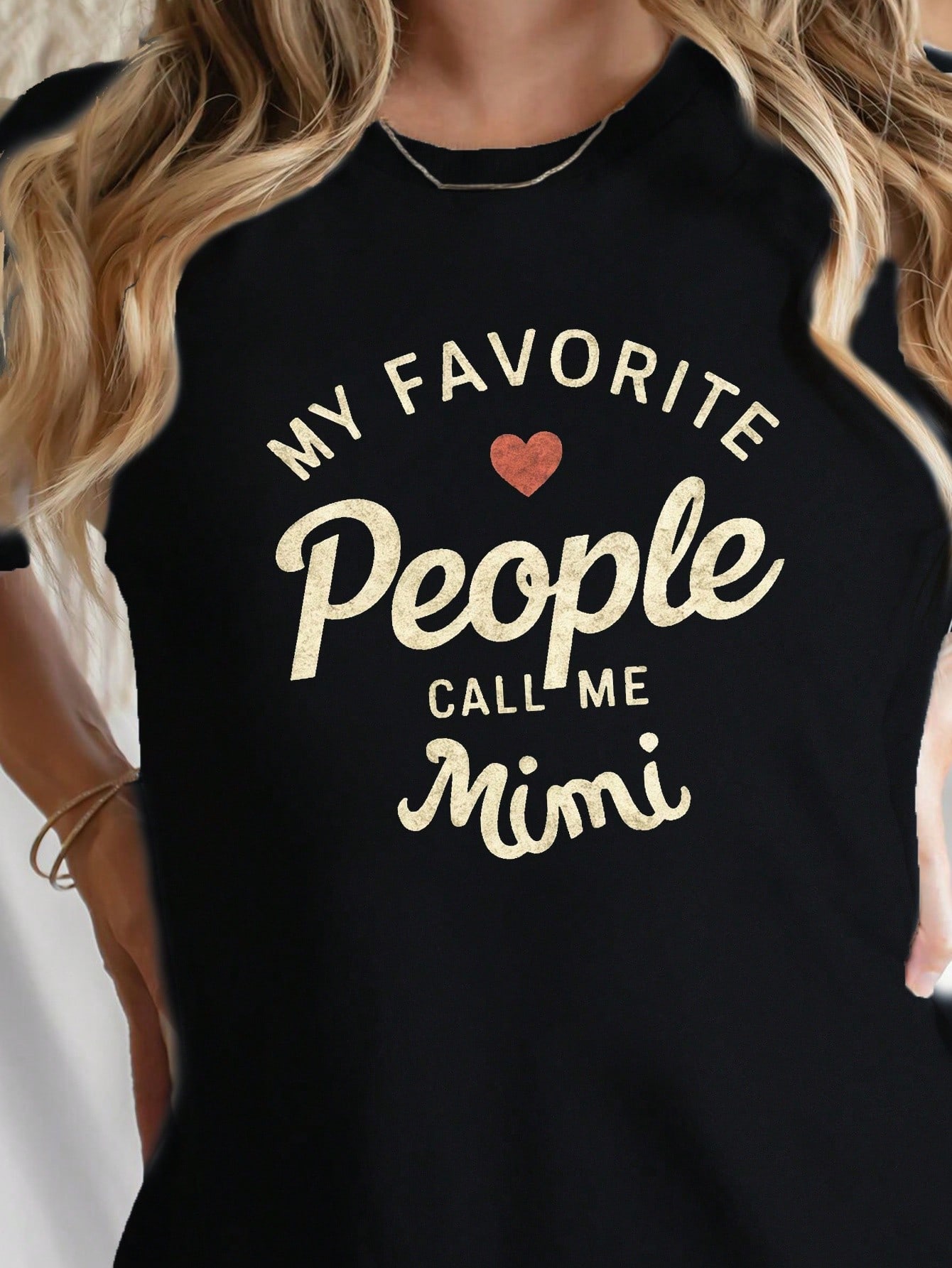 My Favorite People Call Me Mimi Graphic T-shirt XXXL