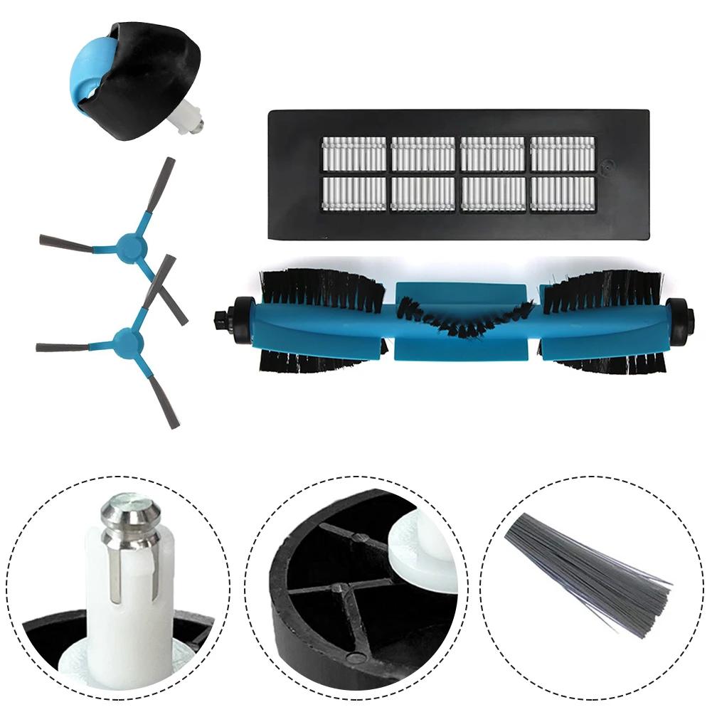 Main Brush Filter Wheel For Conga 3090 3091 3092 Vacuum Cleaner Robot Set Sweeping Robot Vacuum Cleaner Accessories