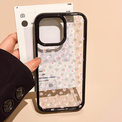 Floral Phone Case for iPhone 11 12 13 14 15 16 iPhone 13 14 15 16 Pro 13 14 15 16 Pro Max Samsung A15 A16 A25 A26 A55 A56 S25 S24 S22 S23