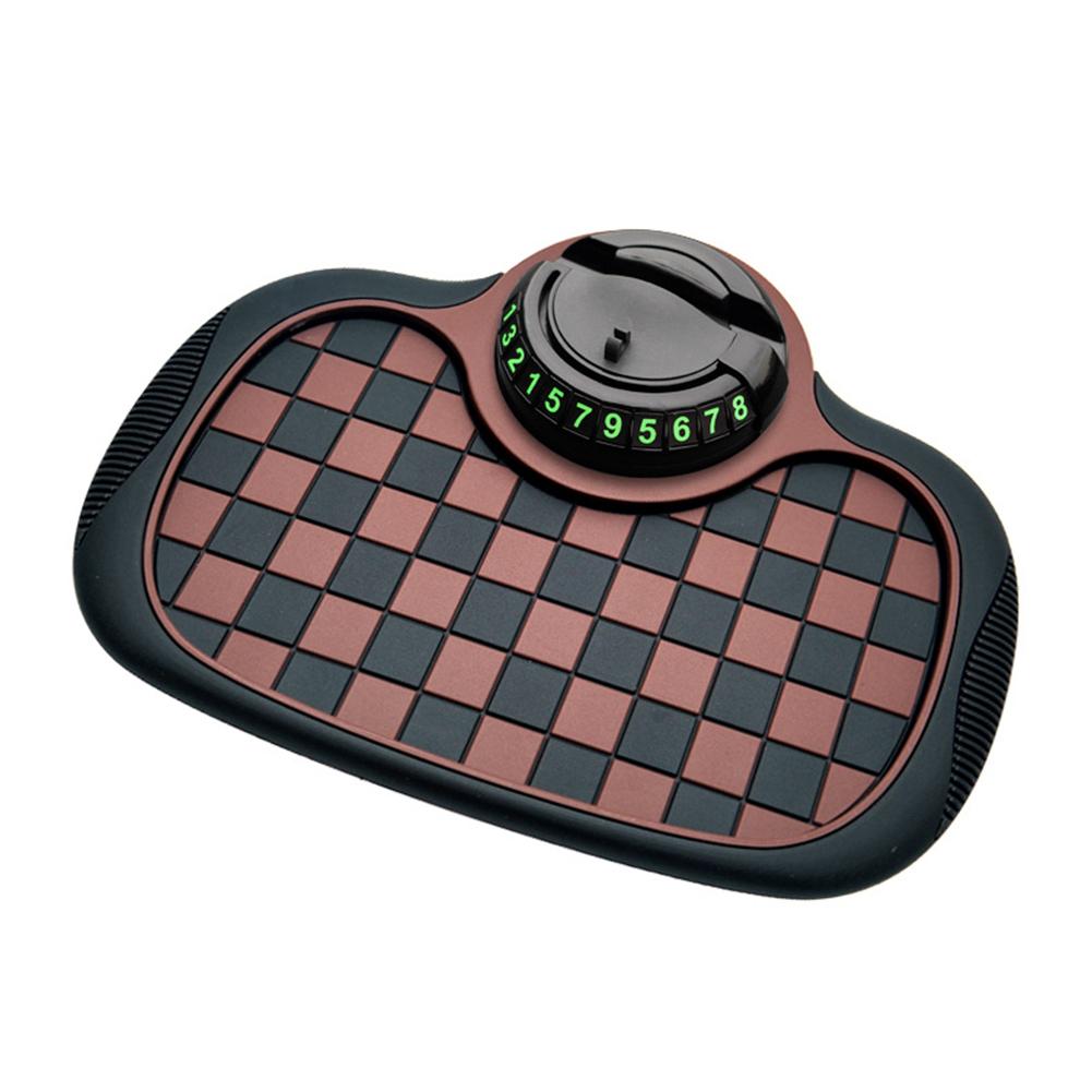 3 in 1 Non-Slip Car Phone Pad with Mobile Phone Number Non-Slip Car Phone Mat