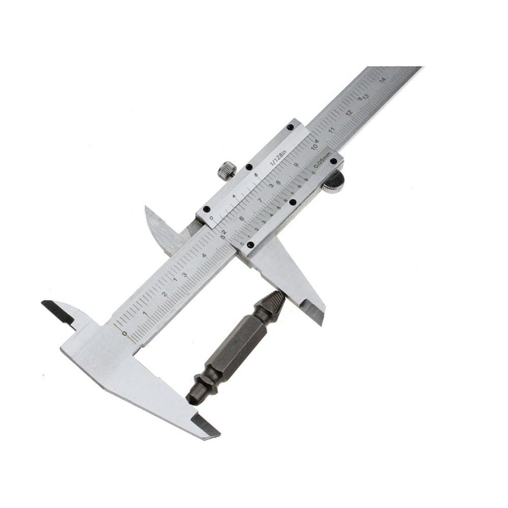 Vernier Caliper 6" 0-150mm/0.05mm 0.008inch Metal Calipers Gauge Micrometer Pie De Rey Paquimetro Measuring Tools
