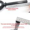26/20 Inch Extra Wide Snow Bike Fork Off-Road Beach Bike Extra Wide Tyres Forks 26x4.0/20*4.2 High Carbon Steel Rigid Fork