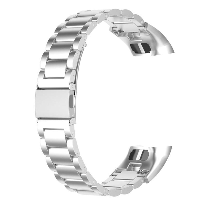 Suitable for Huawei for Honor Band 5 4 Watch Band Adjustable Stainless Steel Replacement Strap Wristband Bracelet Rust P
