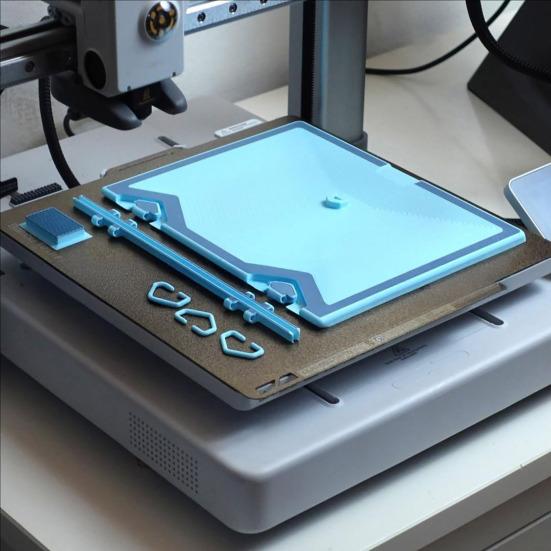 Journal Notebook Cover 3D Printed Journaling Notebooks Protector with Pen Compartment for Office School Home