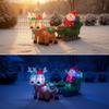 Christmas Yard Decoration | Weather-Resistant Outdoor Design, Inflatable Santa