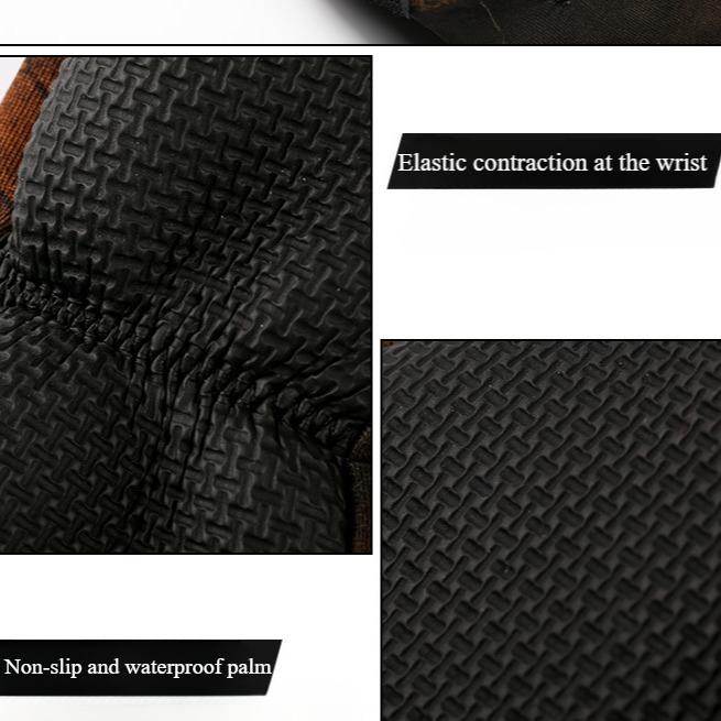 Fashion Men Motorcycle Full Finger Warm Gloves Camouflage for Cycling Shooting Hunting