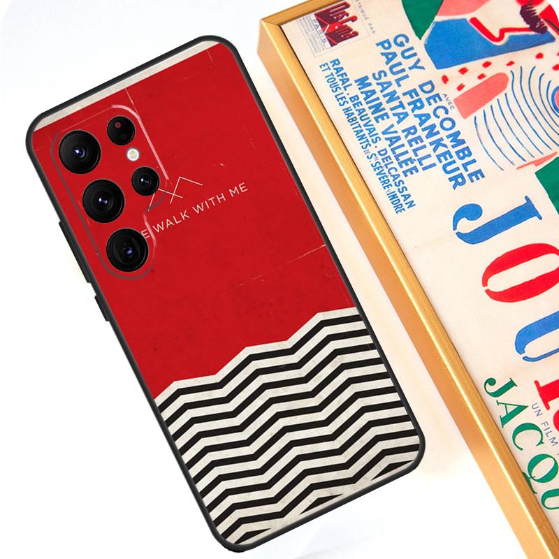 

twin peaks Case For Samsung Galaxy S23 Ultra S24 S22 S8 S9 S10 Plus Note 10 20 Ultra S20 S21 FE Cover Galaxy S10e