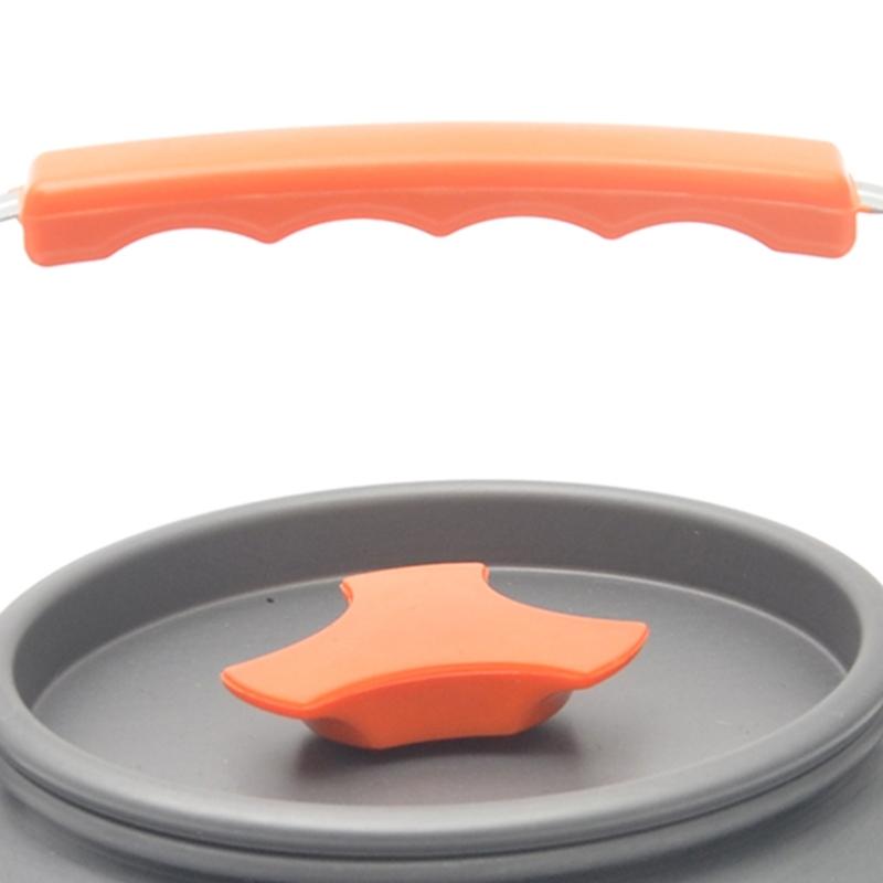 Outdoor Camping Kettle Aluminum Teapot Outdoor Hiking Water Boilers Camp Teas Coffee Pots Portable Teapot Kettle