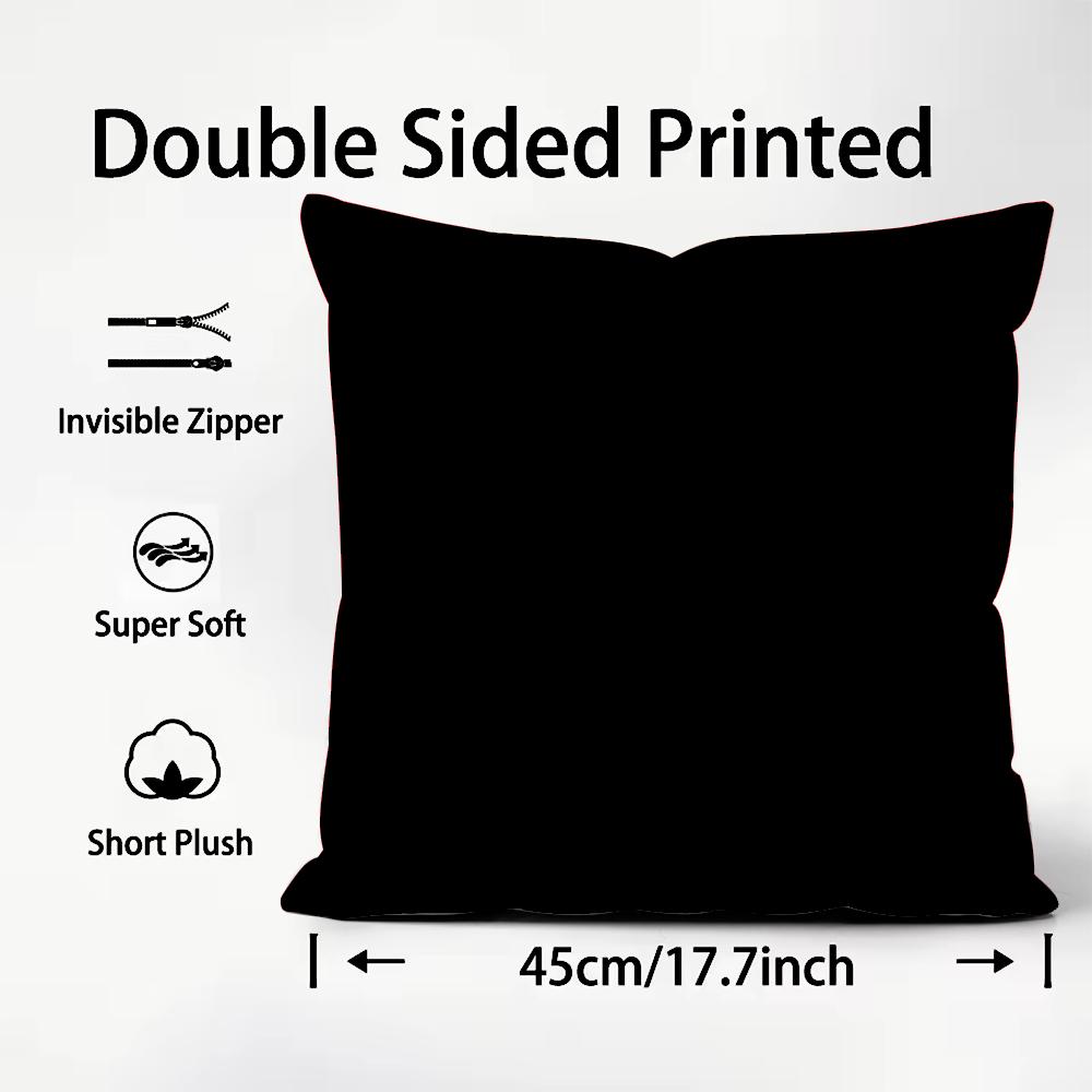 Baki the Grappler Cushion Cover Comfortable Reversible Pillow Cover Ideal for Car Sofa Bedroom & Beyond