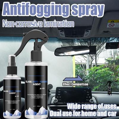 30/100ml Spray Anti-aburire Auto Agent de Acoperire Anti-aburire Sticlă Dezaburitor Ecrane Geamuri Auto Oglindă Parbriz Curățător Dezaburire