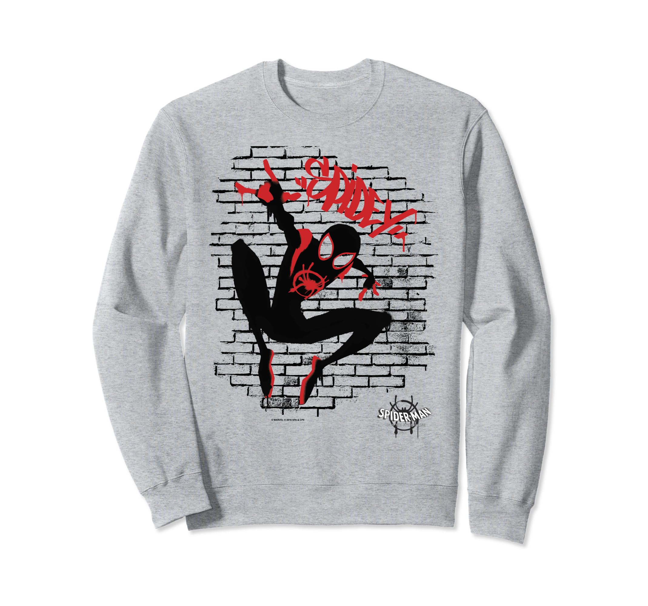 

Marvel Spider-Man: Into the Spider-Verse Graffiti Sweatshirt