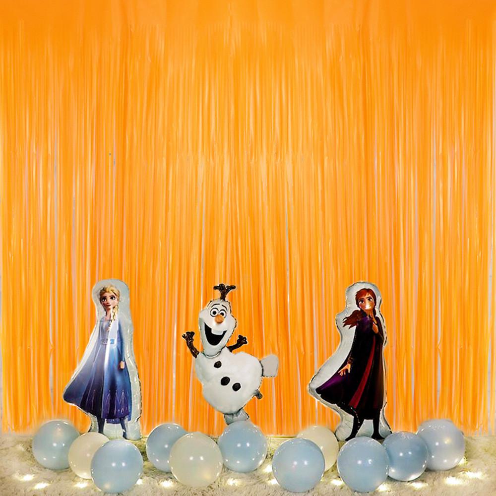 Colorful Fluorescent Macaron Rain Silk Curtains Perfect For Holiday Celebrations And Events