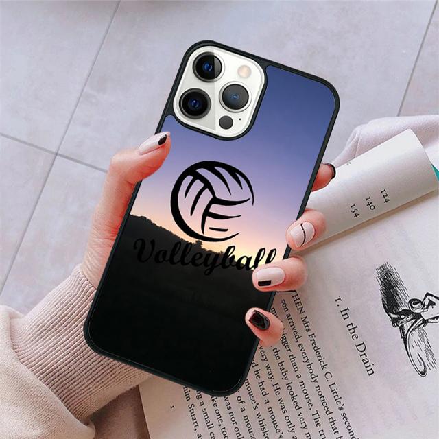 

Volleyball Sport Phone Case For iPhone 17 Air 15 16 11 12 13 14 Pro Max Cover For iPhone 17 Air Max Plus coque Fundas iPhone 13