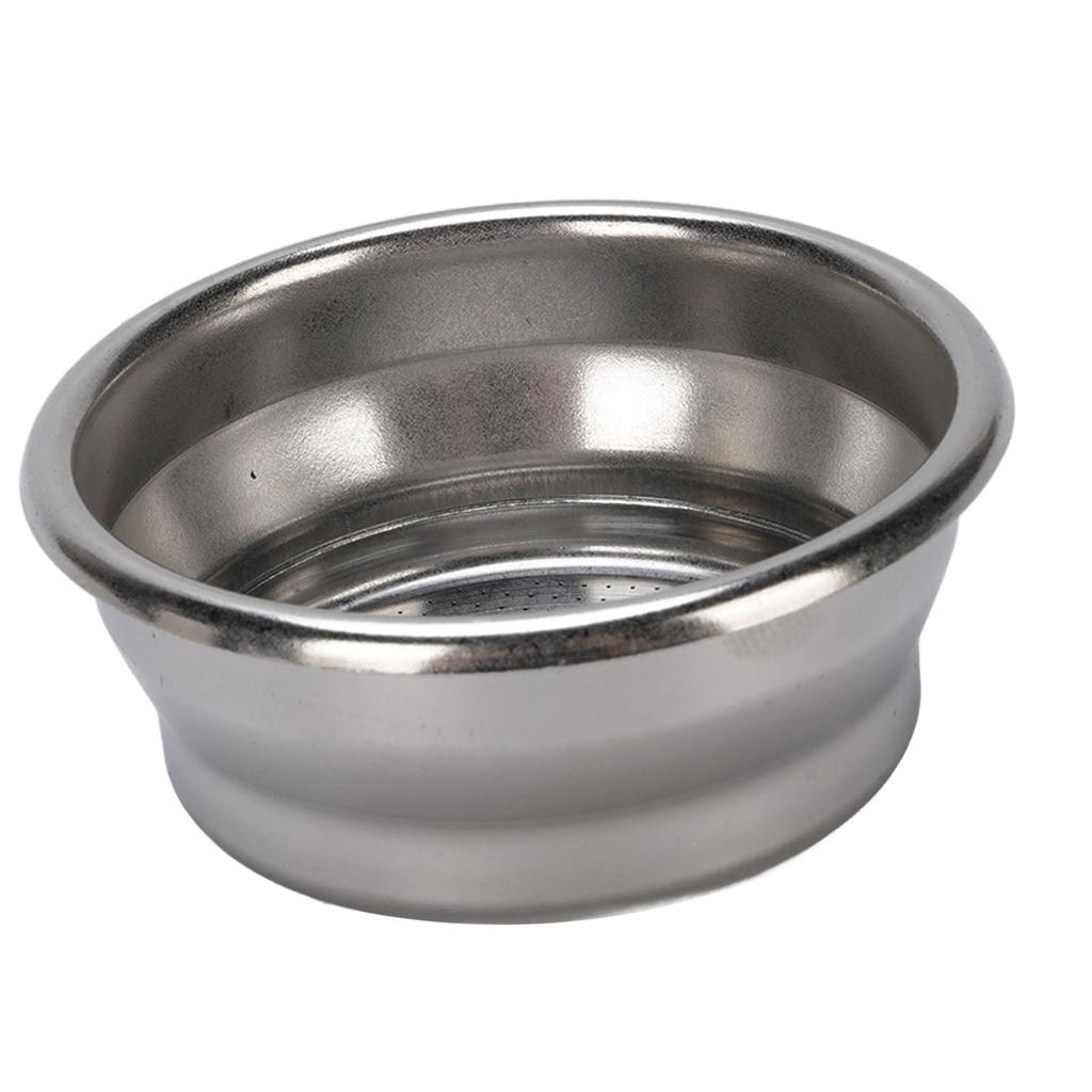 Cestello Portafiltro da 54mm Sostitutivo con Schermo Puck in Acciaio Inossidabile Filtri di Carta Rotondi per Caffè Caffè