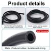 Verdickter Korrosionsbeständiger Universeller Hochdruck-Kraftstoffschlauch Mit 10 Schellen für Automobile Motorräder Schiffe Zubehör