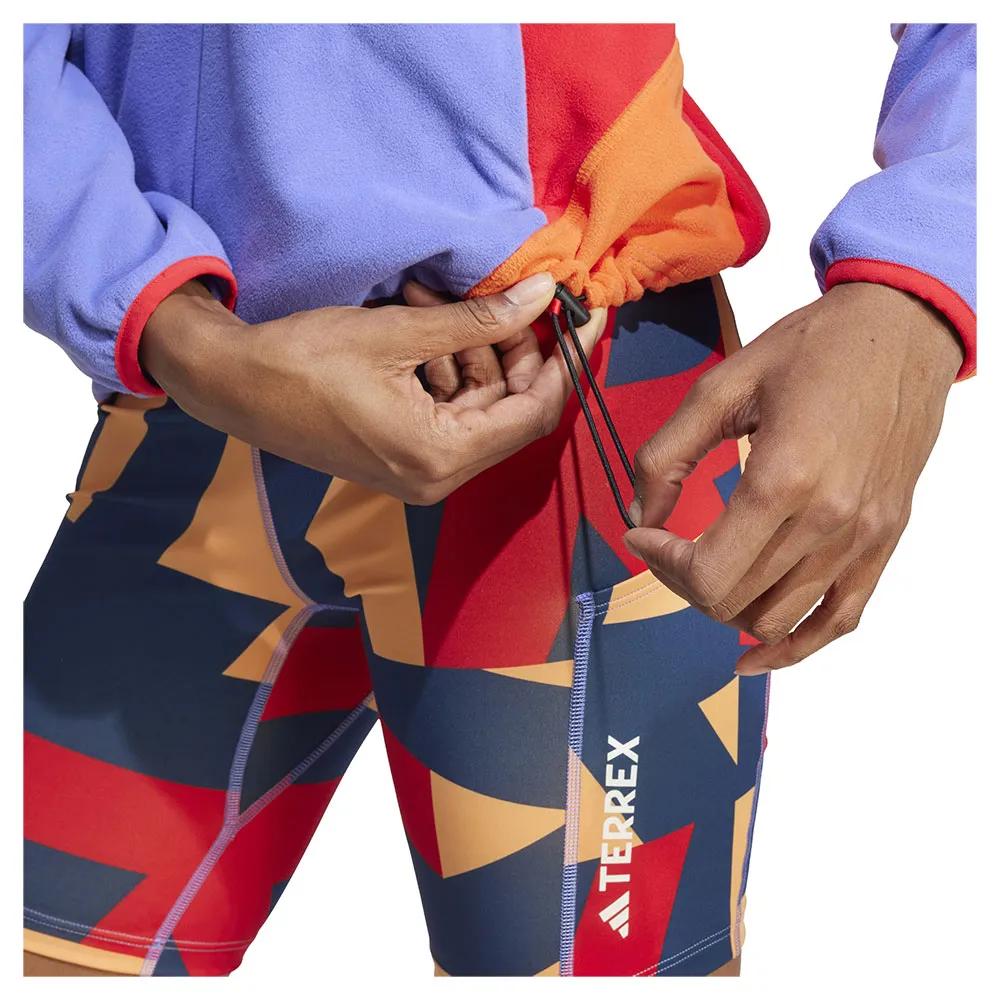 adidas Флисовая кофта с полумолнией Terrex Multi Climawarm