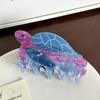 Turtle Acrylic Fashionable Hair Claw Clip Colorful And Functional Accessory Women For